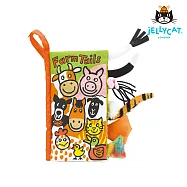 英國 JELLYCAT 感官刺激布書- 農莊動物尾巴(FARM TAILS)