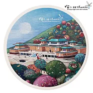 榴小妞台北景點陶瓷杯墊-台北03(E020203)