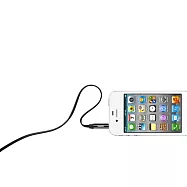 Belkin 3.5mm 多彩 直插頭 立體聲 扁平線黑色