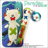 Jimmy 幾米失樂園迷你原子筆+手機擦拭布(叉叉熊 )