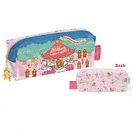 San-X 拉拉熊 10周年 Wonderland 系列防水筆袋包。旋轉木馬