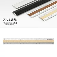 MIDORI 鋁木尺<15cm>-淺木色