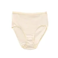 【和諧生活有機棉】仕女高腰內褲-經典棉質(2入) M 原棉米白