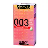 岡本003-HA 玻尿酸極薄保險套(6入裝)