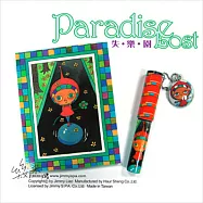 Jimmy 幾米失樂園迷你原子筆+便條紙 (球兒寶)