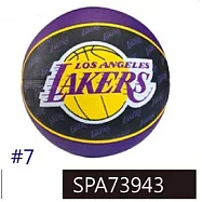 籃球斯伯丁#7 湖人隊 13’’ 73-943