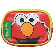 代理版 芝麻街 扁型錢包-紅