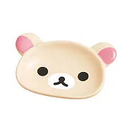 San-X 拉拉熊滿滿懶熊生活系列大頭造型陶瓷小盤。懶妹