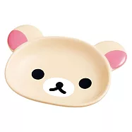 San-X 拉拉熊滿滿懶熊生活系列大頭造型陶瓷盤。懶妹