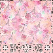 日本Pikka Pikka世界最細纖維毛孔潔淨布_澳洲Chrissy Lau夢幻花都巴黎鐵塔