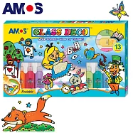 韓國AMOS 13色22ML玻璃彩繪膠[台灣總代理公司貨]