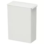 [MUJI無印良品]PP垃圾桶/方型/迷你/約0.9L