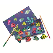 【Djeco智荷】釣魚遊戲- 彩色磁鐵釣魚組