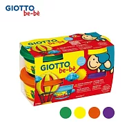 【義大利 GIOTTO】寶寶超軟黏土-橘紫(4合1)