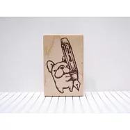 鬼畫福 法鬥印章-福寶與鋼筆