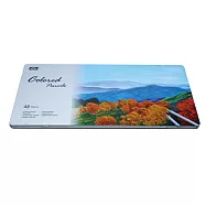 MONA油性色鉛筆48色(鐵盒)