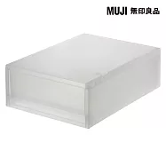 [MUJI無印良品]PP盒/淺型(正反疊)