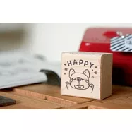 鬼畫福 法鬥印章-Happy