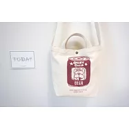 鬼畫福 法鬥帆布袋-福寶啤酒(中/兩用)