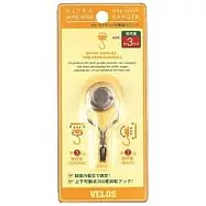 超級小強力磁鐵掛勾耐荷重3kg銀色