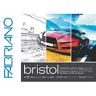 【Fabriano】Bristol漫畫速寫繪圖本,250G,A4,20張