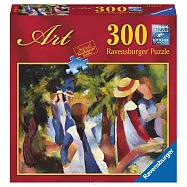 【德國Ravensburger拼圖】奧古斯特·馬克：樹下的女孩們-300片