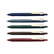 (1包5色)ZEBRA典雅風鋼珠筆0.5五色組