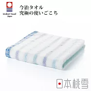 【日本桃雪】今治小花毛巾 (蝴蝶藍) | 鈴木太太公司貨