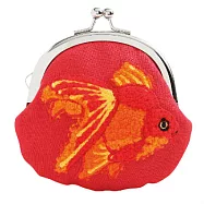 【京東都KYO-TO-TO】金魚シリーズ_蝶尾金魚(紅)(きんたろう)零錢包