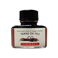 【Jacques Herbin|珍珠彩墨】火地島_30ml_ TerreduFeu