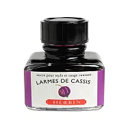 【Jacques Herbin|珍珠彩墨】黑醋栗之淚_30ml_ LarmedeCassis