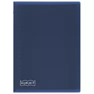 Maruman KURUFIT 20孔夾A5/深藍