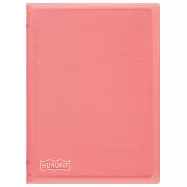 Maruman KURUFIT 20孔夾A5/粉紅