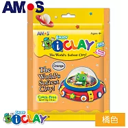 韓國AMOS 50克袋裝超輕黏土共有12色可以選擇(台灣總代理公司貨)橘色