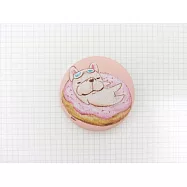 鬼畫福 法鬥系列徽章/別針-4.4cm-漂浮草莓多拿滋