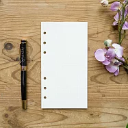 48K│方格內頁│介紙1.0 鋼筆適用紙│6孔