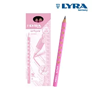 【德國LYRA】三角洞洞鉛筆(6入) 櫻花粉
