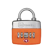 【Go Travel】TSA 生日密碼鎖- 橘色