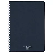 KOKUYO Soft線圈點線筆記本系列80枚B5 -藍