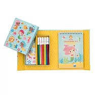 【澳洲 Tiger Tribe】旅行著色盒- 人魚魔法