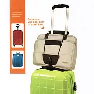 【EZlife】免手提行李箱固定束帶