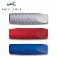 (6支1包)FABER-CASTELL安全筆套塑膠擦-混色