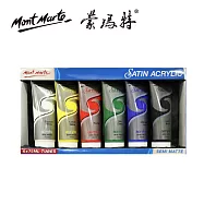 澳洲 Mont Marte 蒙瑪特 壓克力顏料 基本色 6色組 75ml PMSS0001