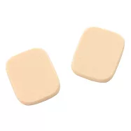 [MUJI無印良品]海綿粉撲/柔軟.2入