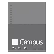 KOKUYO Campus大人系列BIZ活頁紙(空白)-A5(20孔)