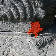 麥麥大節慶-魚躍龍門金屬書籤-紅