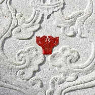 麥麥大節慶-螭龍賜福金屬書籤-紅