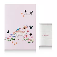 《Conifer》Write Something-25K橫線筆記本-粉紅鹿(行動達人組)