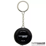 德國 Hoechstmass 鑰匙圈捲尺1.5m - 黑