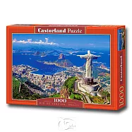 【波蘭Castorland拼圖】里約熱內盧基督像-世界新七大奇跡之一-1000片